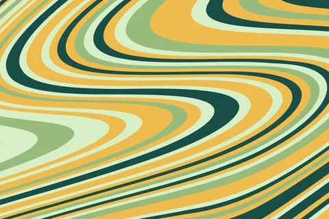 Abstract psychedelic groovy background. Vector. Illustrazione stock