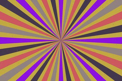 Abstract psychedelic groovy background. Vector. Stock Illustration
