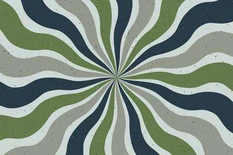 Abstract psychedelic groovy background. Vector. Illustrazione stock