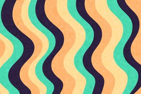 Abstract psychedelic groovy background. Vector. Stock Illustration