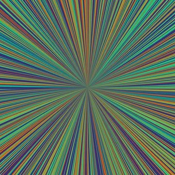 Abstract psychedelic groovy background. Vector. Stock Illustration