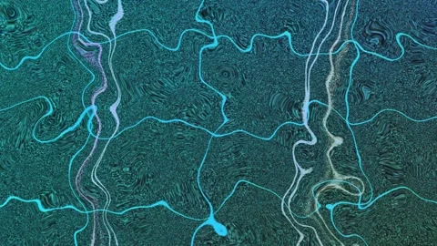 An abstract psychedelic liquid gradient texture motion graphic background d.. Stock Footage 300273444