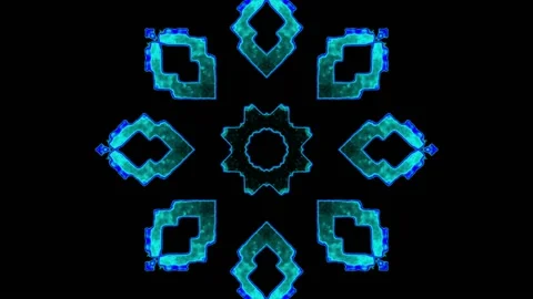 Abstract psychedelic loopable vj animation. Stock Footage 148070325