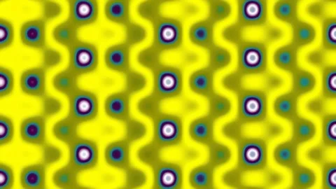 Abstract Psychedelic Neon Wave Pattern Background Loop for Creative Digital A Stock Footage 342204710