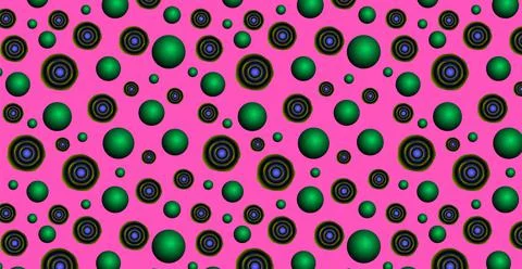 Abstract psychedelic pattern, digital paper. 스톡 일러스트