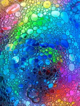 Abstract psychedelic pattern, images of rainbow color. Abstract background with Stock Photos