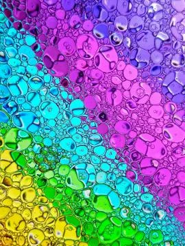 Abstract psychedelic pattern, images of rainbow color. Abstract background with Stock Photos