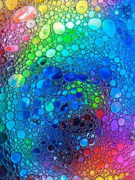 Abstract psychedelic pattern, images of rainbow color. Abstract background with Stock Photos