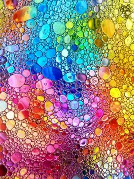 Abstract psychedelic pattern, images of rainbow color. Abstract background with Stock Photos