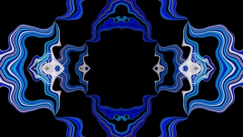 Abstract Psychedelic Pulsating VJ Loop Background Stock Footage 172210386