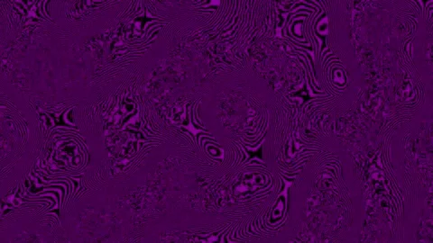 Abstract Psychedelic Purple and Black Distorted Rippling Liquid Surface Stockbeeldmateriaal 313006401