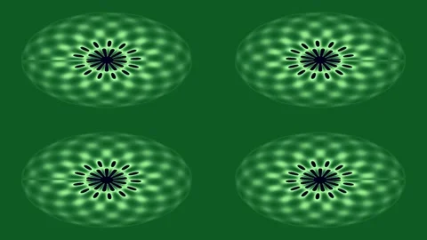 Abstract Psychedelic Purple Radial Wave Pattern Loop Background Video Stock Footage 337496393
