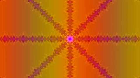 Abstract Psychedelic Radial Pattern: Hypnotic Swirling Red and Purple Backg.. Stock Footage 331993422