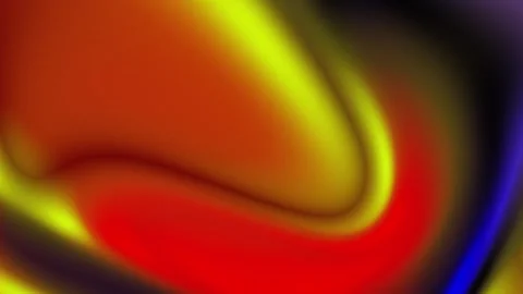 Abstract psychedelic red yellow blue gradient motion background Stock Footage 334096759