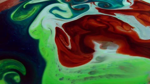 Abstract Psychedelic Sacral Paint Swirling and Explosion Texture 35 Stock Footage 96387097