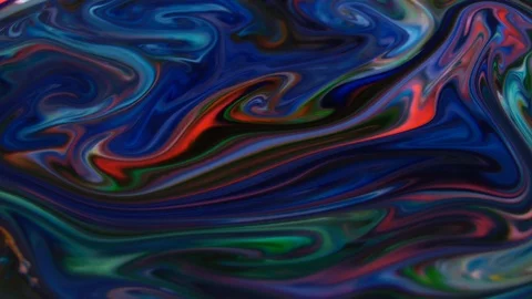 Abstract Psychedelic Sacral Paint Swirling and Explosion Texture 26 Stock Footage 96397264