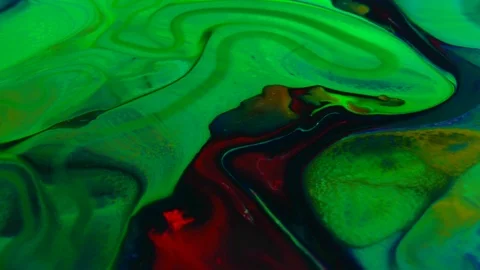 Abstract Psychedelic Sacral Paint Swirling and Explosion Texture 24 Stock Footage 96400499