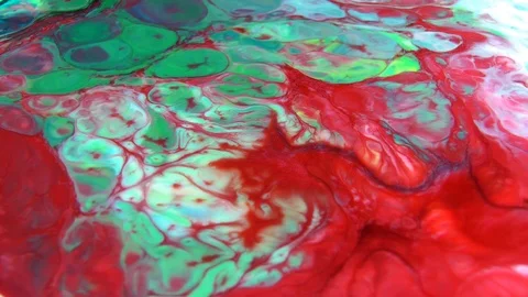 Abstract Psychedelic Sacral Paint Swirling and Explosion Texture 16 Stock Footage 96406144