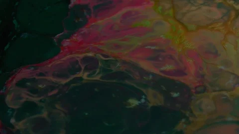 Abstract Psychedelic Sacral Paint Swirling and Explosion Texture 13 Stock Footage 96406162