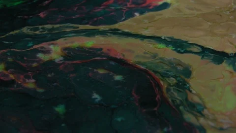 Abstract Psychedelic Sacral Paint Swirling and Explosion Texture 10 Stock Footage 96407301