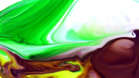 Abstract Psychedelic Sacral Paint Swirling and Explosion Texture 6 Stock Footage 96407743