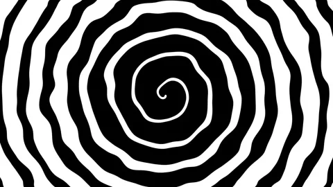 Abstract psychedelic swirl line vortex loop motion background, Abstract inf.. Stock Footage 279557508