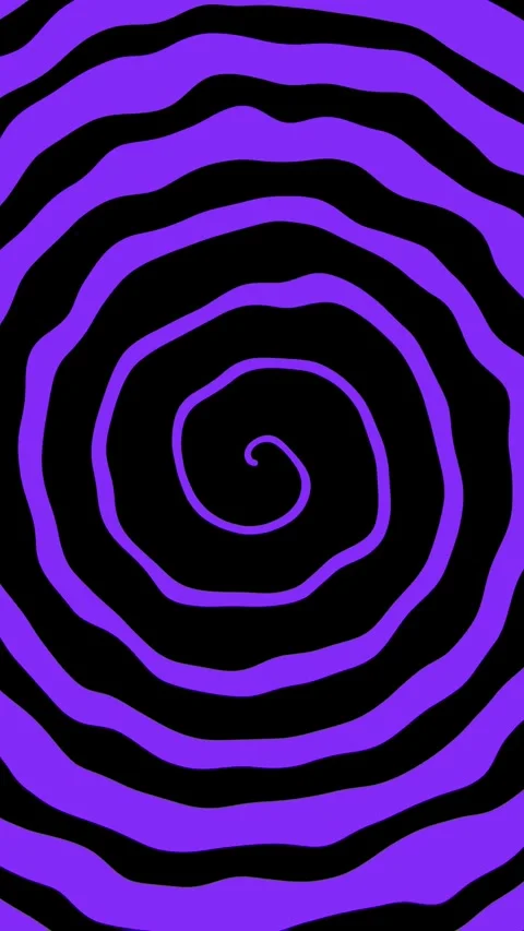 Abstract psychedelic swirl line vortex loop motion background, Abstract inf.. 動画素材 279638420