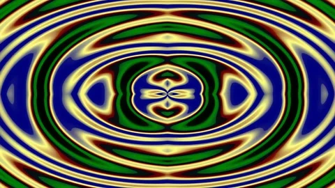 Abstract Psychedelic Swirling Patterns Motion Background. Stock Footage 341672217