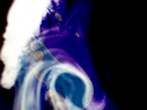 Abstract Psychedelic Visuals (Liquid Light Show) Stock Footage 72082844