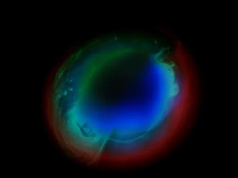 Abstract Psychedelic Visuals (Liquid Light Show) Stock Footage 72083968