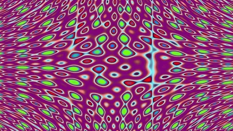 Abstract Psychedelic Wave Pattern Background for Modern Creative Design Stock Footage 337163480