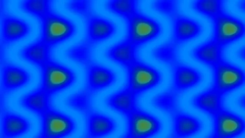 Abstract Psychedelic Wave Pattern Background Animation Loop Stock Footage 342204711