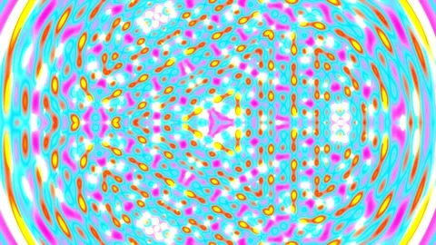 Abstract Psychedelic Wave Pattern Motion Background Stock Footage 333084444