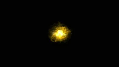 Abstract pulsating glow element from particles and dots. explosion, animation of Stock Footage 223228877