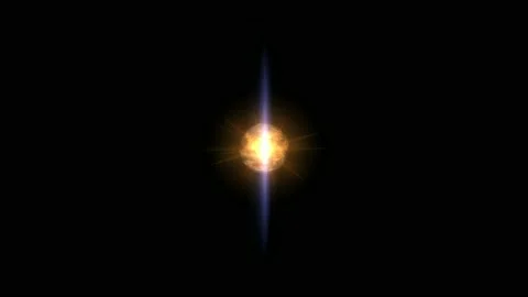Abstract pulsating glow element from particles and dots. explosion, animation of Stock Footage 224164575