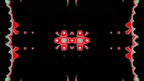 Abstract pulsating pattern. Looped VJ Loop Animation Stock Footage 172211732