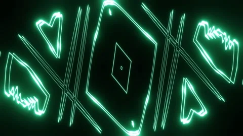 Abstract pulsating pattern for music Stock Footage 191496274