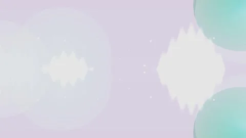 Abstract Pulsating Wave and Circle Animation Background Vídeos de archivo 332652879