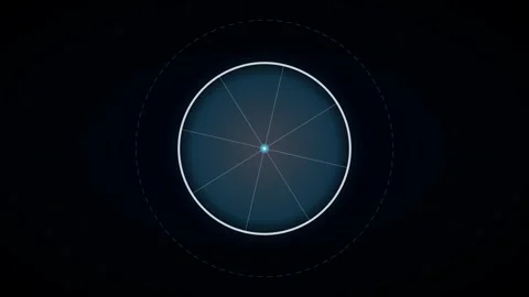 Abstract Pulsing Core Reveals Technology Progress and Innovation Stock Footage 333428477