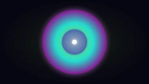 Abstract Pulsing Gradient Sphere Seamless Loop 4K — Glowing Orb Background 스톡 동영상 333780084