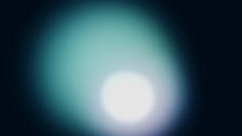 Abstract Pulsing Light Circle - Teal and Blue Bokeh Background 库存影片 341458131