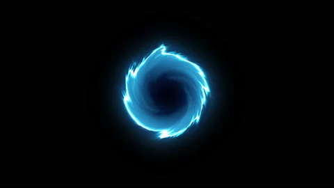Abstract Pulsing Ring motion graphic element Stock Footage 159120066