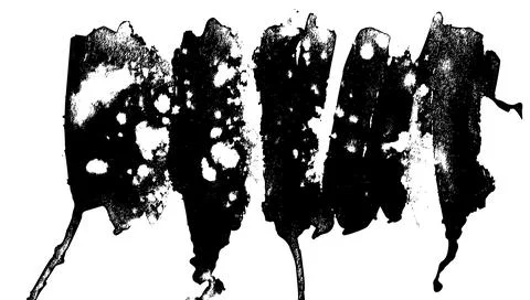 Abstract punk background with glitch effect and distressed brush texture. Noise Stock Illustration