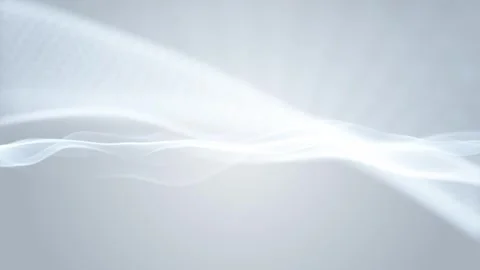 Abstract pure digital wave of particles and dots moving Stock Footage 282963337