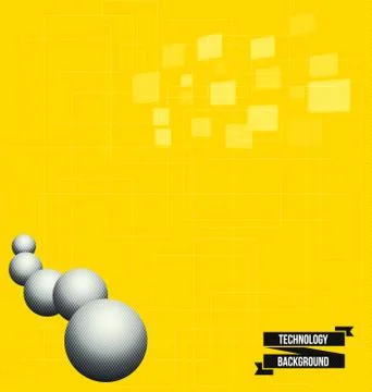 Abstract pure yellow  background Illustrazione stock
