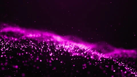 Abstract purpe Digital wave background BIG DATA universe dark blue 3d rendering Stock Footage 147730049