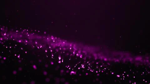 Abstract purpe Digital wave background BIG DATA universe dark blue 3d rendering Stock Illustration