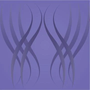 Abstract purpel waves Stock Illustration