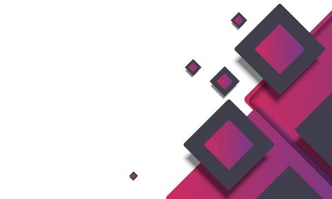 Abstract purple and black gradient rounded rectangle. Stock Illustration