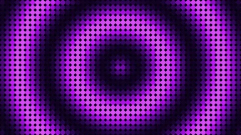 Abstract purple and black hypnotic circle background animation loop Stock Footage 336836472